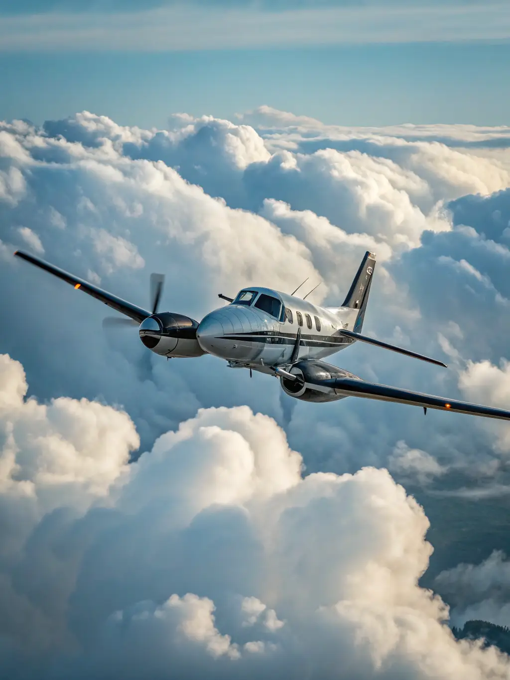 A complex aircraft, such as a Piper Seminole, being used for multi-engine training, highlighting its advanced systems and capabilities.